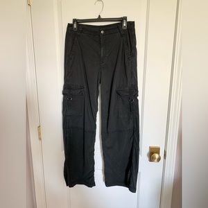 AE Dreamy Drape Stretch Super High-Waisted Cargo Baggy Wide-Leg Pant